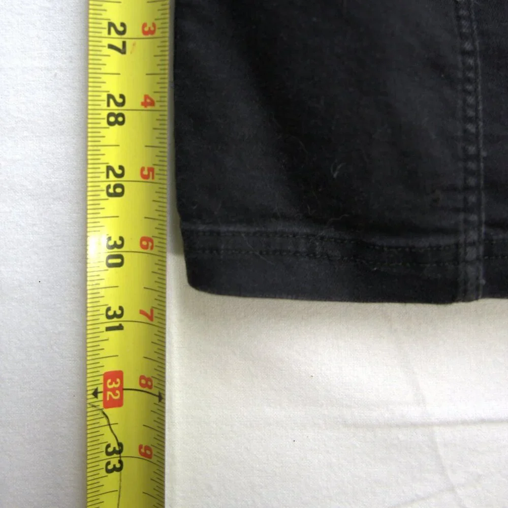 LITTLE BLACK BUTTON UP JEAN DRESS - Divided - Picture 5 of 5